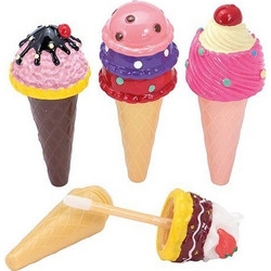 Yummy Ice Cream Lip Gloss 3 Σχέδια - 1 τμχ (C-1099)