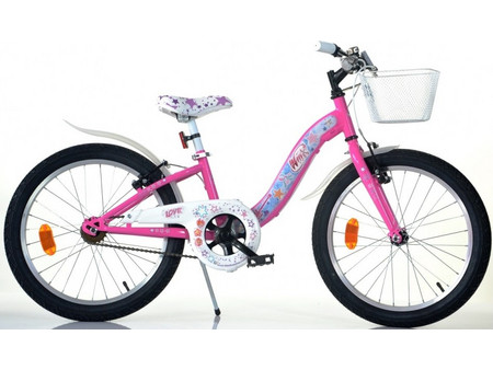 Dino Cartoon Winx Παιδικό Ποδήλατο Πόλης 20" Ροζ