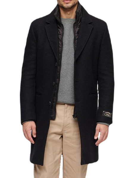 Superdry - M5011790A 02A - 2 In 1 Wool Town Coat...