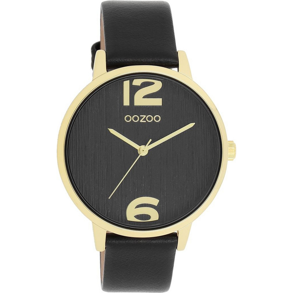 Oozoo gold leather band watch Oozoo gold leather band watch