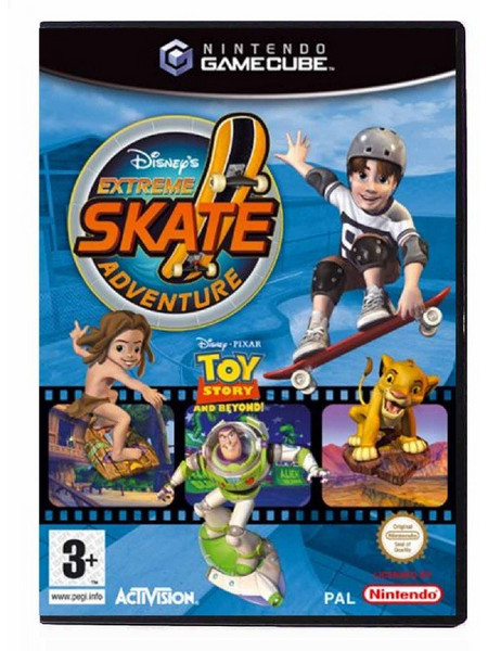 Extreme Skate Adventure Disneyss Gamecube