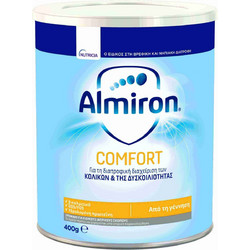 Nutricia Almiron Comfort Βρεφικό Γάλα Σκόνη 0m+ Κατά των Κολικών 400gr