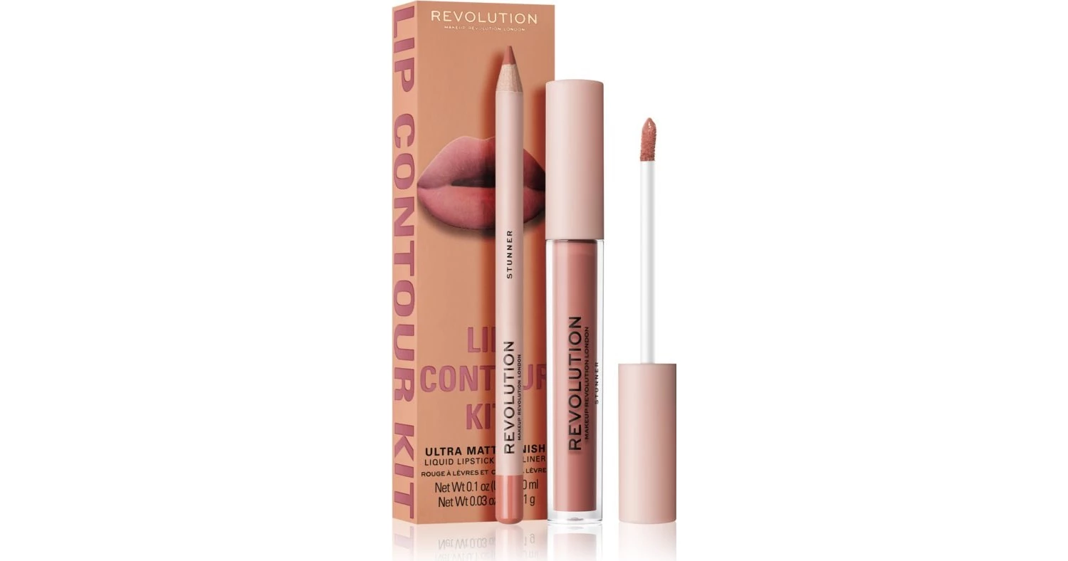 Makeup Revolution Lip Contour Kit, Stunner