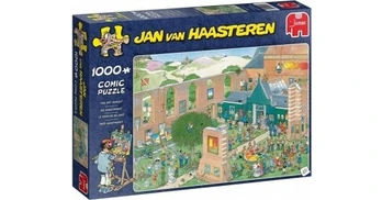 Puzzle Jumbo Jan Van Haasteren The Art Market 1000 Κομμάτια BestPrice gr