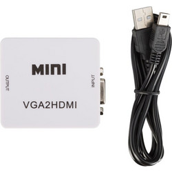 Μετατροπέας VGA to HDMI Full HD 1080P Video Audio Converter OEM