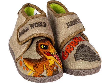 Παιδικές Παντόφλες Μποτάκια Jurassic Park Καφέ Χρώμα