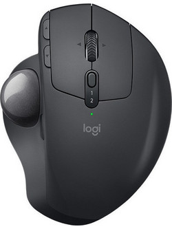 Logitech MX Ergo Ασύρματο Bluetooth Ποντίκι Εργονομικό με TrackBall Black