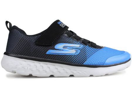 Skechers Go Run 400 Παιδικά Αθλητικά Παπούτσια για Τρέξιμο Μαύρα Μπλε 97685L-BKRY