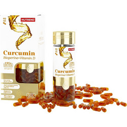 Nutrend Curcumin Bioperine & Vitamin D 60 Κάψουλες