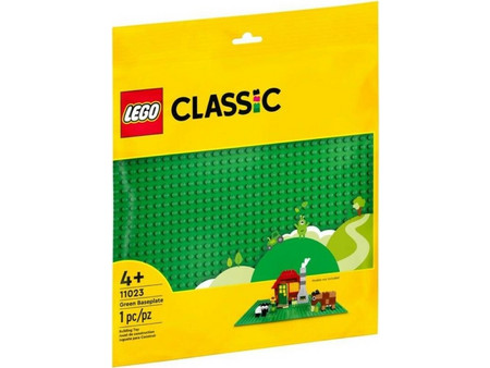 Lego Classic Green Baseplate για 4+ Ετών 11023