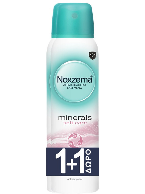 Noxzema Minerals Soft Care Spray 2x150ml