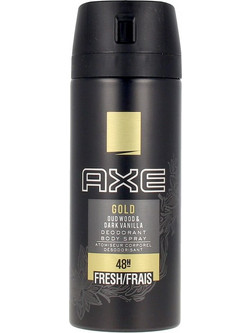AXE Gold All Day Fresh Ανδρικό Αποσμητικό Spray 24h Χωρίς Αλουμίνιο 150ml