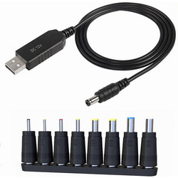 USB DC 5V to 12V Set Up Cable Converter Adapter