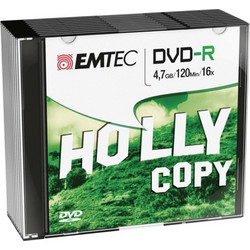 ΔΙΣΚΟΙ EMTEC DVD-R 4,7GB 16X SLIM 10τεμ