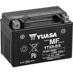 Yuasa Μπαταρία Μοτοσυκλέτας YTX9-BS 8.4Ah