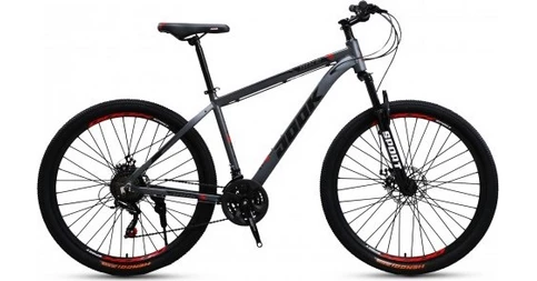 High Grade DBN003 26 Μαύρο/Κόκκινο Mountain Bike με 21 Ταχύτητες