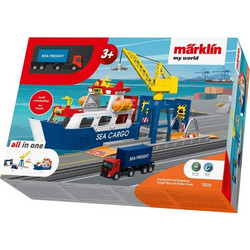 Marklin My World Φορτηγό Πλοίο Γερανός 72223