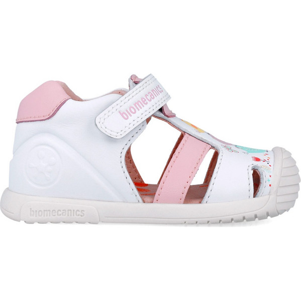 Zacaris Biomecanics Zacaris Ipanema ασπρα πεδιλα παιδικα