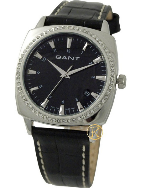 Gant Queens Crystal Black Leather Strap GW70001