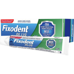 Fixodent Pro Plus Antibacterial Στερεωτική Κρέμα Τεχνητής Οδοντοστοιχίας 40gr