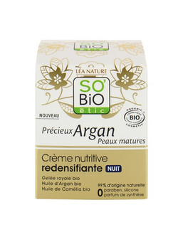 So' Bio Etic Argan Nutrive Redensifying Night Cream 50ml