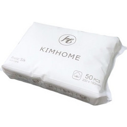 Βαμβακερή πετσέτα καθαρισμού προσώπου 200*150mm 100τμχ - KIMHOME