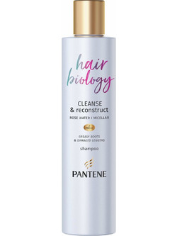 Pantene Hair Biology Cleanse & Reconstruct Σαμπουάν για Επανόρθωση για Λιπαρά Μαλλιά 250ml