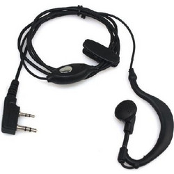 Headset Baofeng V/U HANDSFREE με Μικρόφωνο για BF888S - Μαύρο