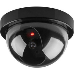 Dummy κάμερα παρακολούθησης τύπου Dome Μαύρη