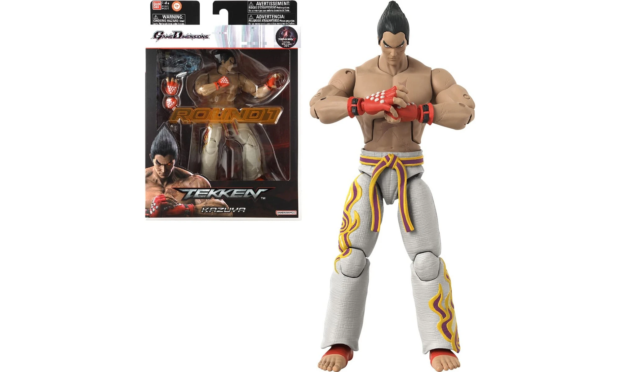 Bandai Tekken Game Dimensions Kazuya Mishima Cm Bestprice Gr