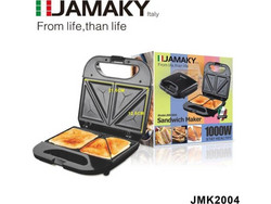 Τοστιέρα με αντικολλητικές πλάκες 1000W Jamaky JMK2004