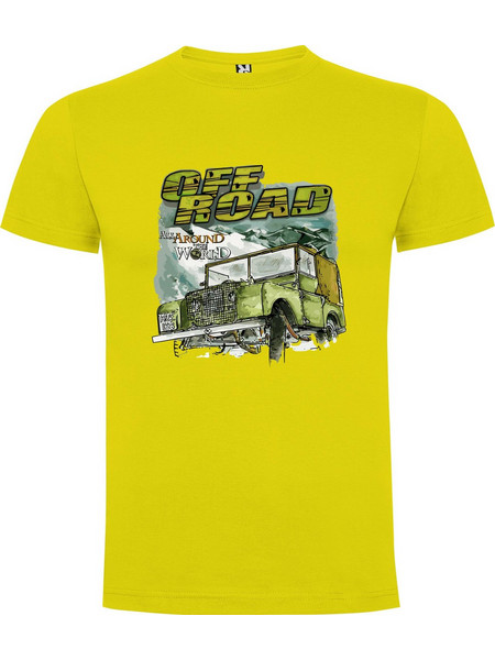Green Off-Road Cruiser Tshirt σε χρώμα Κίτρινο...