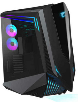 Gigabyte Aorus C700 Tempered Glass Black Gaming Full Tower Κουτί Υπολογιστή RGB με Πλαϊνό Παράθυρο