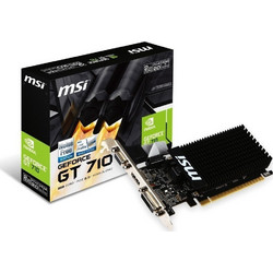 MSI GeForce GT 710 2GB GDDR3 Low Profile Κάρτα Γραφικών (V809-2000R)