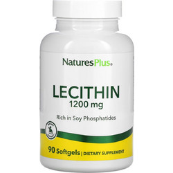 Nature's Plus Lecithin 1200mg 90 Μαλακές Κάψουλες