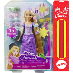 Mattel Λαμπάδα Disney Princess Ραπουνζέλ Ονειρικά Μαλλιά