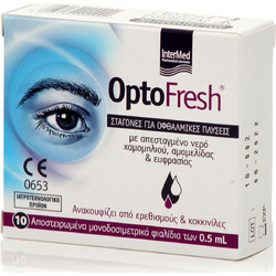 InterMed OptoFresh Eye Drops 10x0.5ml