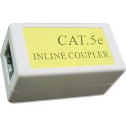 Cablexpert Cat. 5E LAN coupler , White (NCA-LC5E-001)