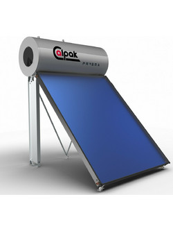 Calpak Prisma Ηλιακός Θερμοσίφωνας 160lt 2.5m² Glass Τριπλής Ενέργειας για Αντλία Θερμότητας