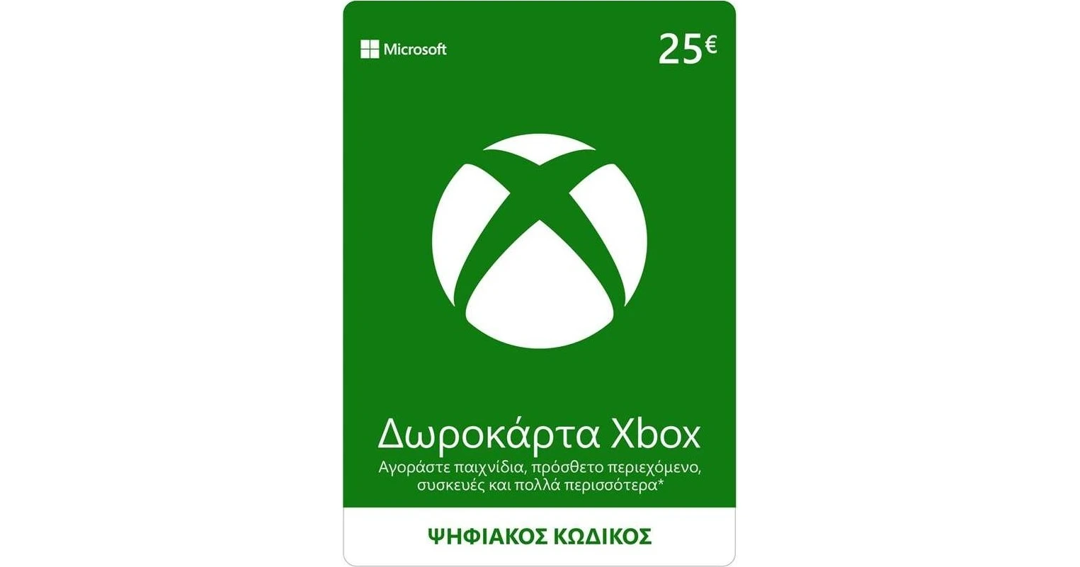 Xbox live store 25 euro