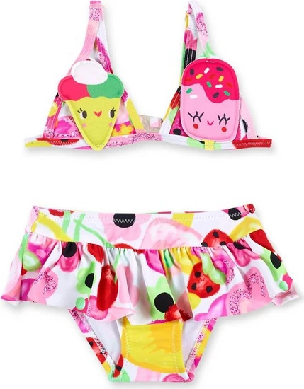 Tuc Tuc Creamy Ice Παιδικό Μαγιό Bikini Set για Κορίτσι Ροζ 11369869