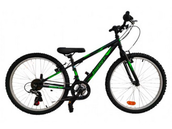 Energy Thunder Mountain Bike 26" Αλουμινίου με 18 Tαχύτητες Μαύρο Πράσινο