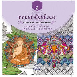 Αντιστρες - Βιβλίο Ζωγραφικής Mandalas 21x21cm-MI-012