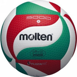 Molten Μπάλα Volley No5 Fivb Approved V5M5000-White/Red/Green