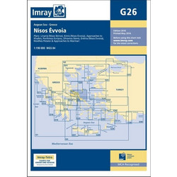 Ναυτικοί Χάρτες Imray Νήσος Εύβοια - EVAL 01893-12
