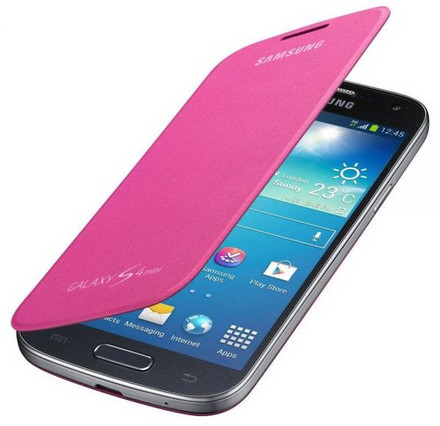 Θήκη Samsung Samsung Flip Cover Pink (Galaxy S4 Mini)