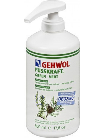 Gehwol Fusskraft Green Αποσμητικό σε Κρέμα 24h για Μύκητες Ποδιών 500ml