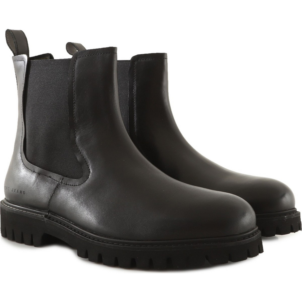 Pepe Jeans Ανδρικά Μποτάκια Μαύρα