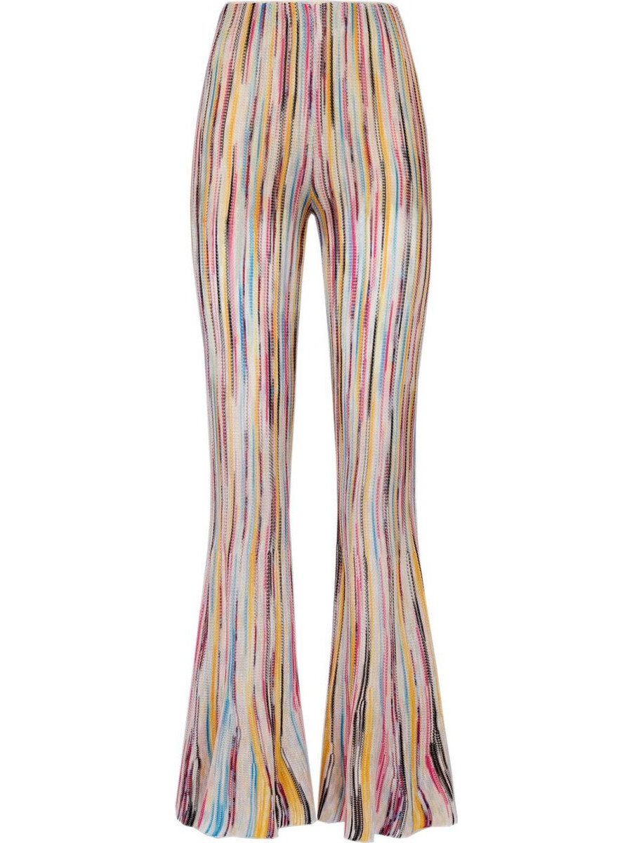 ...Παντελόνι Trousers-Space-Dyed Flexage In Viscose...