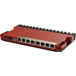 Router MikroTik L009UiGS-RM - 8x 10/100/1000, SFP, USB 3.0 type A L009UiGS-RM